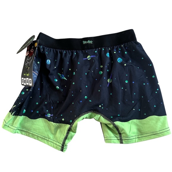NWT Rick & Morty Adult Swim Underwear‎ Boxer Briefs Small 28/30 - Picture 2 of 3
